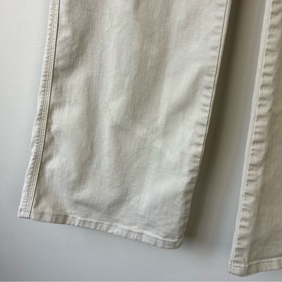 Anthropologie Pilcro The Carpenter Wide Leg Jeans White - Picture 5 of 11